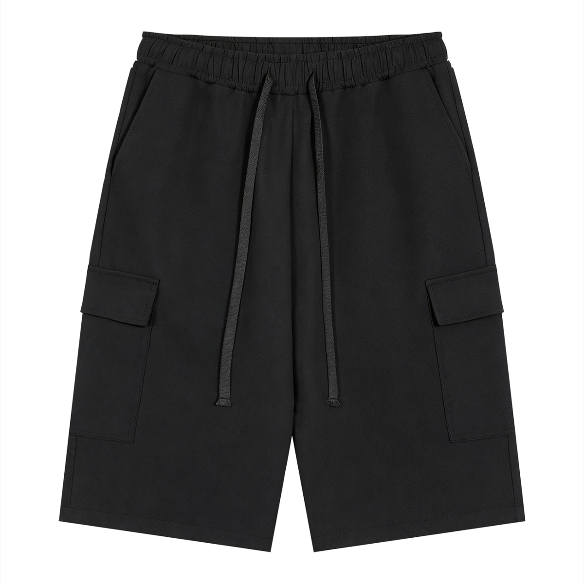 Unisex Drawstring Cargo Shorts